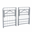 Scranton & Co Folding Platform Queen Base in Grey Powder-Coated Steel
