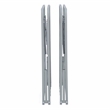 Scranton & Co Folding Platform Queen Base in Grey Powder-Coated Steel