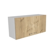 Scranton & Co Multi-Color Napoles Wall Cabinet in Engineered Wood