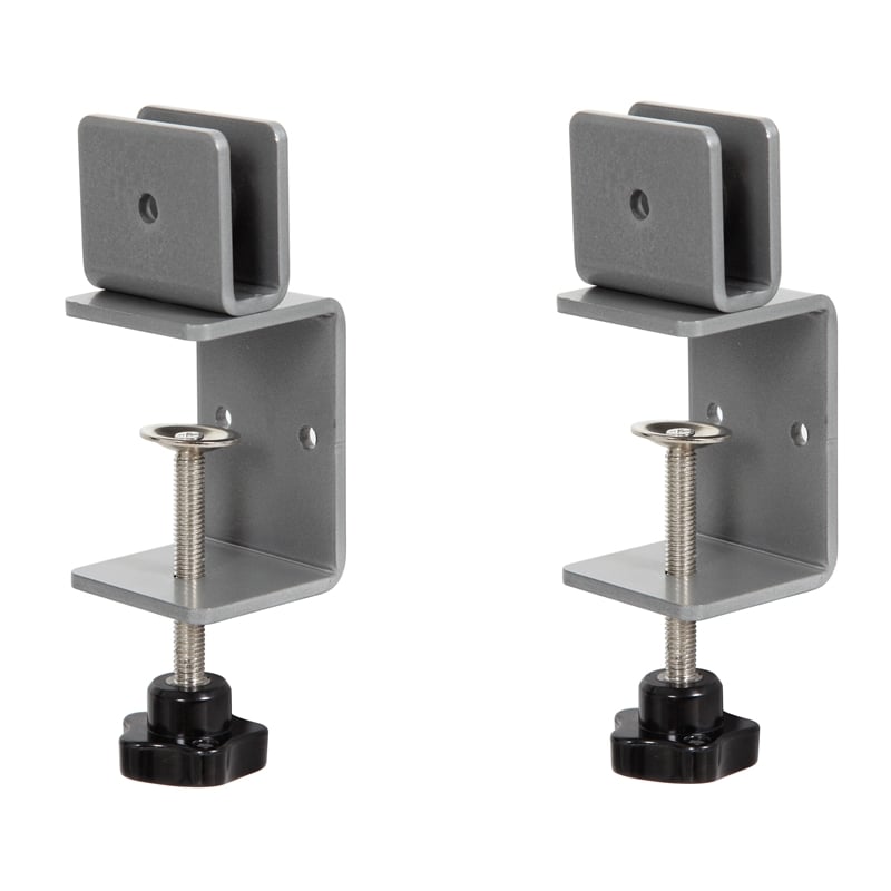 Scranton & Co Adjustable Steel Privacy Panel C-Clamps (Pack of 2)