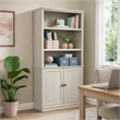 Scranton & Co 5-Shelf Library Bookcase in Glacier Oak Finish