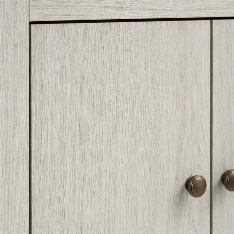 Scranton & Co 5-Shelf Library Bookcase in Glacier Oak Finish