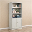 Scranton & Co 5-Shelf Library Bookcase in Glacier Oak Finish