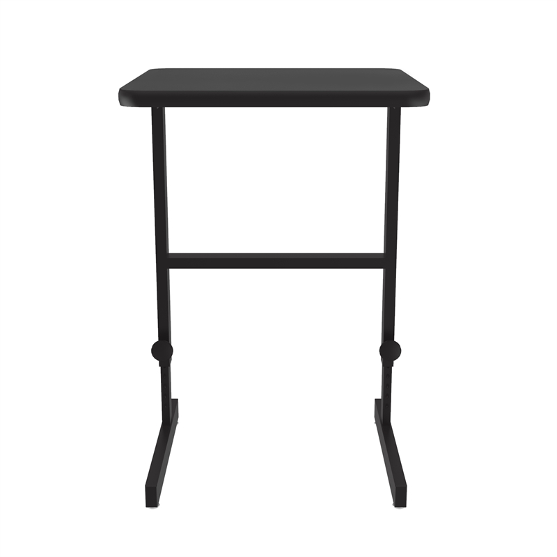 Scranton & Co 20 x 24 in Adjustable Workstation in Black Granite