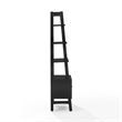 Scranton & Co Small Etagere Bookcase in Matte Black Finish