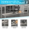 Scranton & Co Stainless Galvanized Steel Undershelf for 72