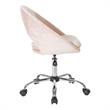 Scranton & Co KOOL Series Computer Chair in Light Gray Polypropylene