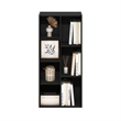 Scranton & Co 7-Cube Reversible Open Shelf in Blackwood Engineered Wood