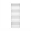 Scranton & Co 4-Tier Open Shelf Bookcase in White Engineered Wood