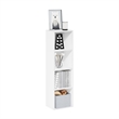 Scranton & Co 4-Tier Open Shelf Bookcase in White Engineered Wood
