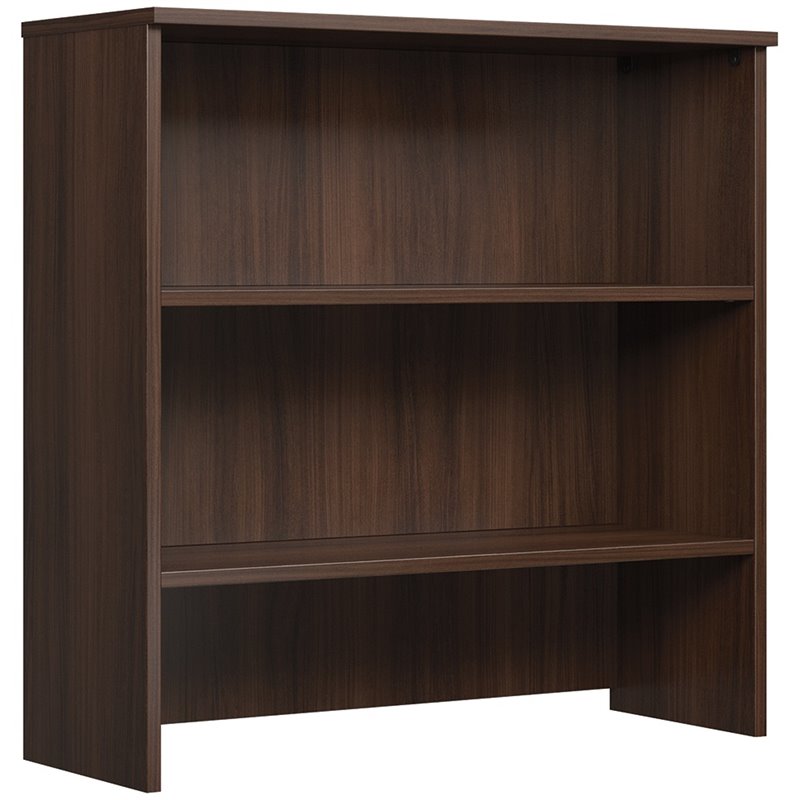 Scranton & Co Storage Hutch with Two Shelves Engineered Wood Noble Elm