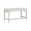 Scranton & Co Large Wood Desk with Felt-Lined Drawers in White