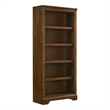 Scranton & Co Contemporary Home Office Wood Bunching Bookcase in Brown