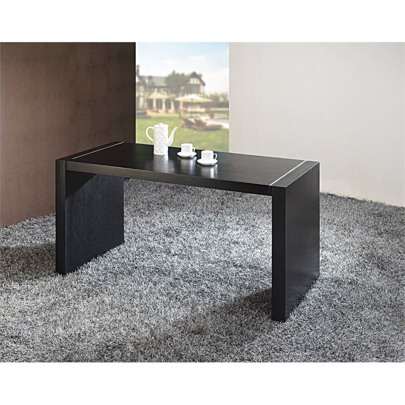 Scranton & Co Wenge Wood MDF Computer Desk in Espresso 62