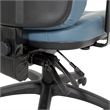 Scranton & Co Ergonomic High-Back Chair in Dillon Blue Faux Leather