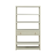 Scranton & Co Accent Bookcase with 6 Shelves and Drawer in Green