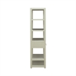 Scranton & Co Accent Bookcase with 6 Shelves and Drawer in Green