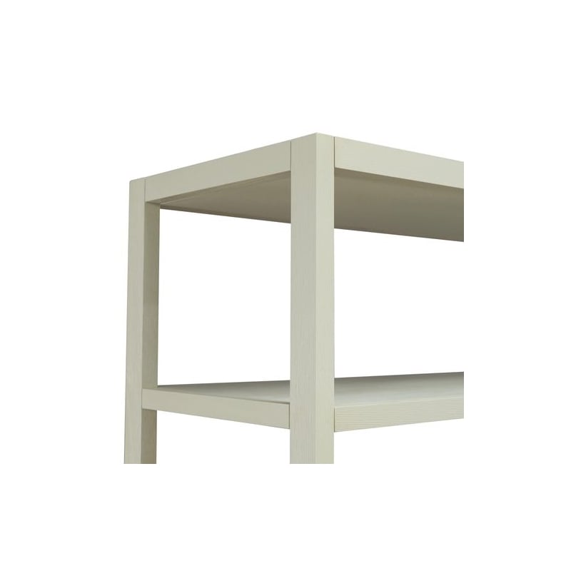 Scranton & Co Accent Bookcase with 6 Shelves and Drawer in Green