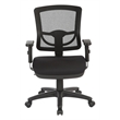 Scranton & Co ProGrid Mesh Back Task Chair in Black FreeFlex Fabric