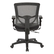 Scranton & Co ProGrid Mesh Back Task Chair in Black FreeFlex Fabric