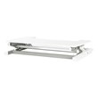 Scranton & Co Multiposition Desk Riser in White with Dual Lift