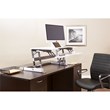 Scranton & Co Multiposition Desk Riser in White with Dual Lift