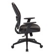Scranton & Co Executive High Back Chair in Black Bonded Leather