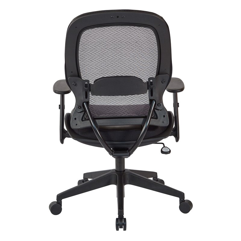 Scranton & Co Executive High Back Chair in Black Bonded Leather
