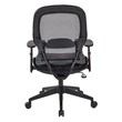 Scranton & Co Executive High Back Chair in Black Bonded Leather