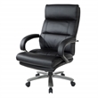 Scranton & Co Big and Tall Executive Chair in Black Bonded Leather
