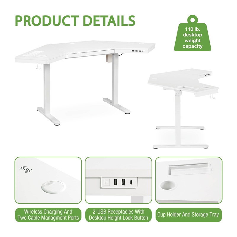 Scranton & Co Sit-to-Stand Height Adjustable 48