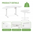 Scranton & Co Sit-to-Stand Height Adjustable 48