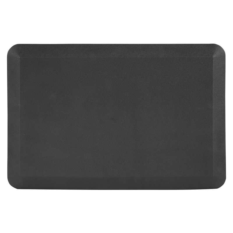 Scranton & Co Standing Anti-Fatigue Desk Mat in Black Memory Foam