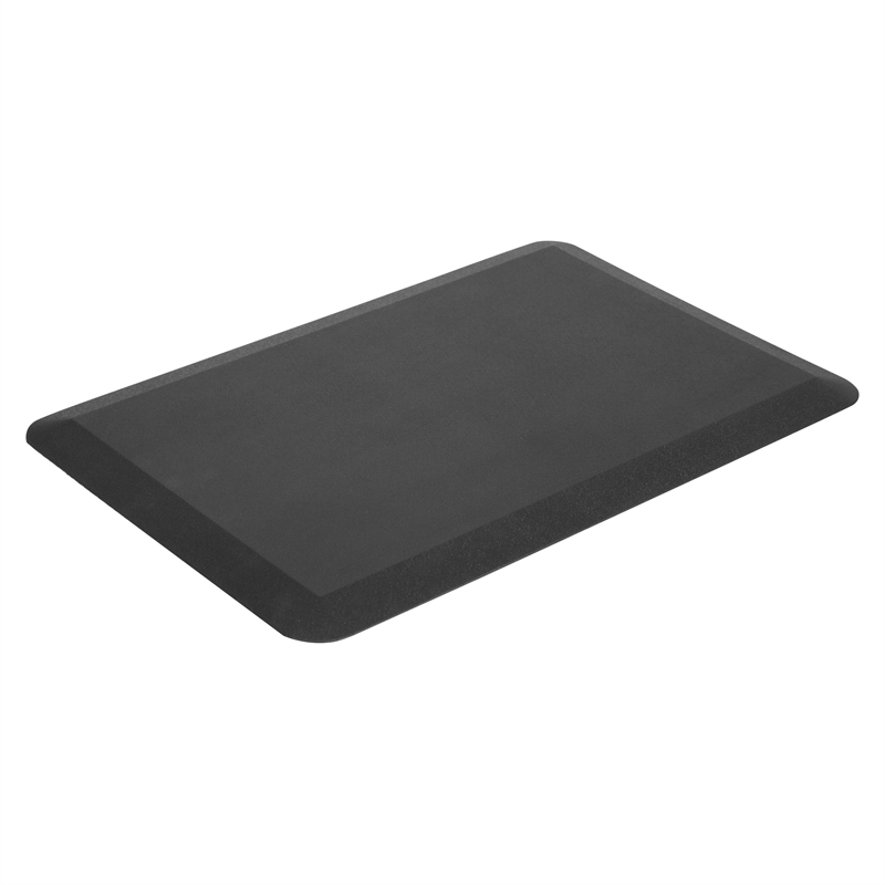 Scranton & Co Standing Anti-Fatigue Desk Mat in Black Memory Foam