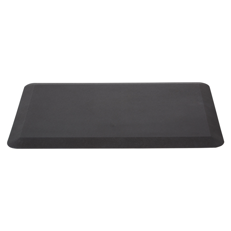Scranton & Co Standing Anti-Fatigue Desk Mat in Black Memory Foam