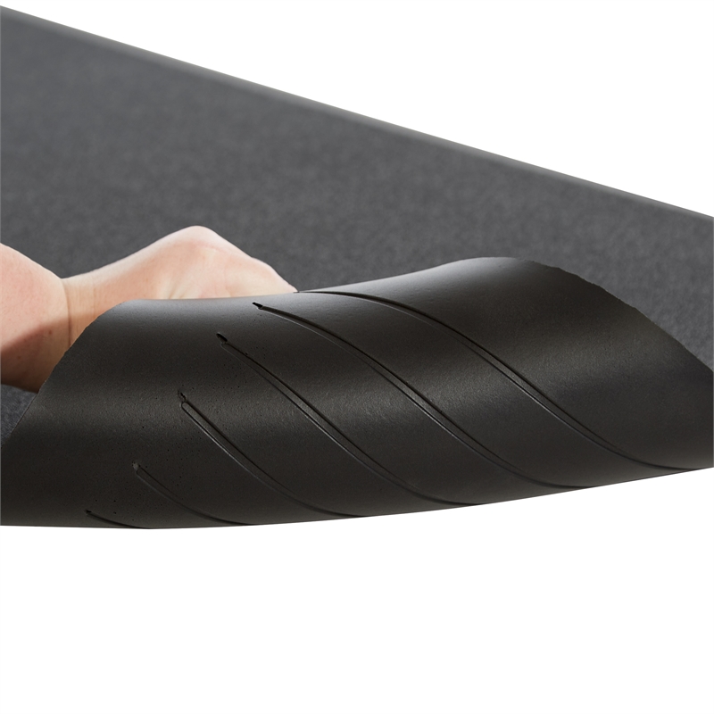 Scranton & Co Standing Anti-Fatigue Desk Mat in Black Memory Foam