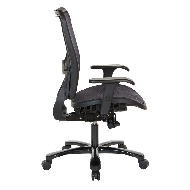 Scranton & Co Big & Tall Air Grid Ergonomic Chair with Adjustable Arms