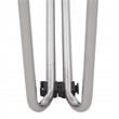 Scranton & Co Stacking Chairs with White Plastic Seat - 28 Pack with Dolly