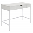 Scranton & Co Sit-to-Stand Adjustable Desk in White Oak - Steel Frame
