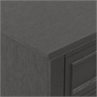 Scranton & Co Farmhouse 3-Drawer Chest in Rustic Black Finish