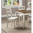 Scranton & Co 47-Inch 5-Piece Wood Dining Set in Tobacco and Cream Finish