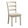 Scranton & Co 47-Inch 5-Piece Wood Dining Set in Tobacco and Cream Finish