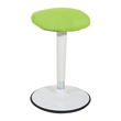 Scranton & Co Adjustable Perch Seat 24 to 34 Inches in Green and White