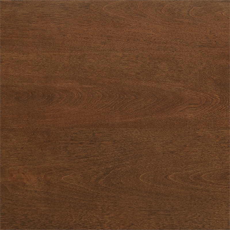 Scranton & Co Mid-Century Modern Wood Accent Table with Drawer in Walnut