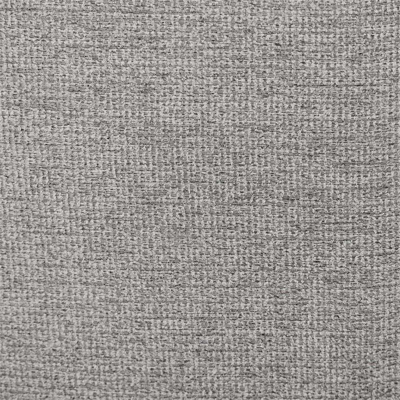 Scranton & Co Tufted Office Chair in Fog Gray Fabric with Wood Base