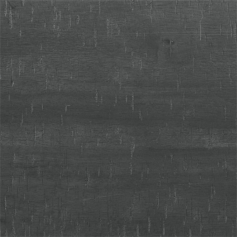 Scranton & Co Farmhouse Flip Top Table in Distressed Washed Gray Solid Wood