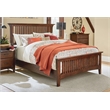 Scranton & Co King Headboard in Vintage Oak Solid Wood with Mission Slat Design