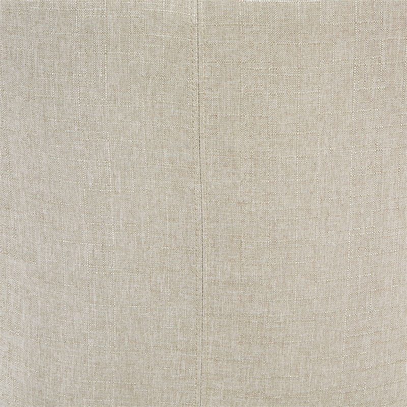 Scranton & Co Gray Banker's Chair in Ivory White Fabric with Nailhead Trim