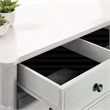 Scranton & Co 8-Drawer White Engineered Wood Dresser with Felt-Lined Drawers