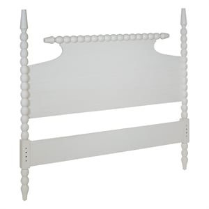 Scranton & Co King Bed Headboard in Sandcastle Antique White Engineered Wood